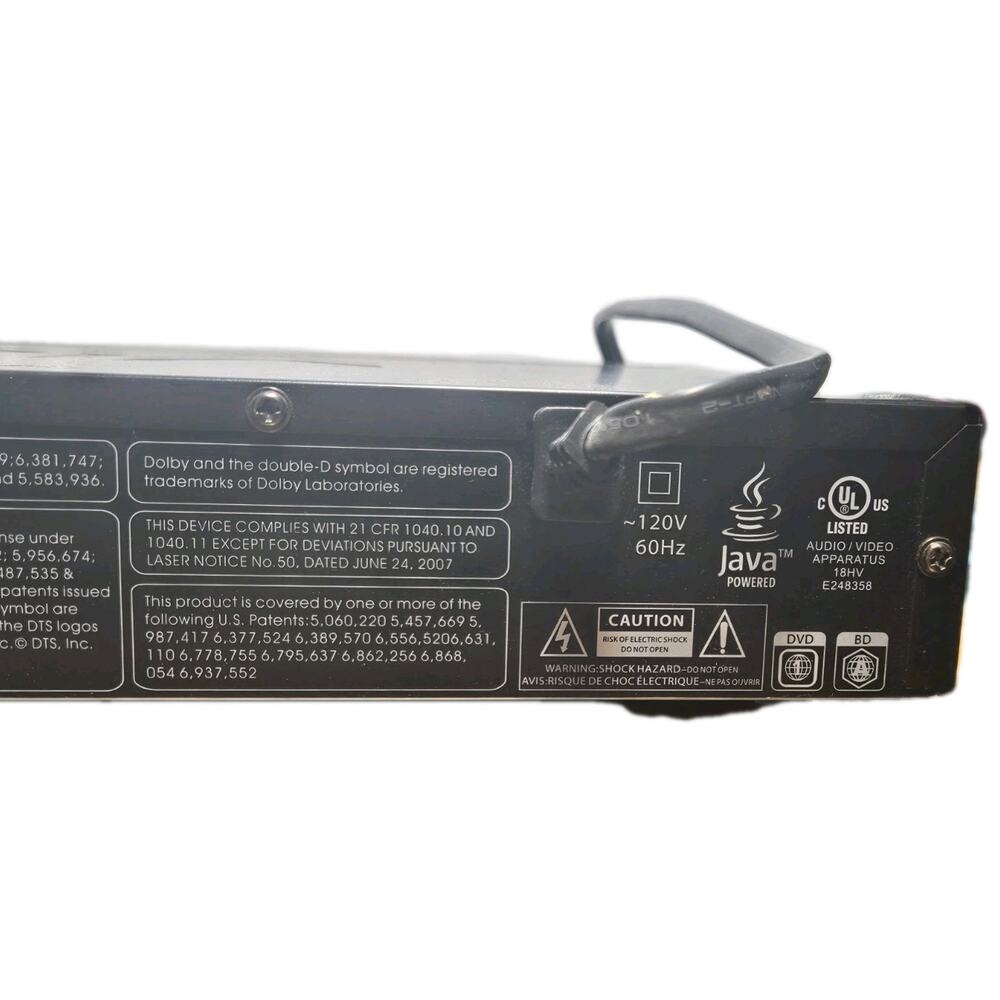 Vizio VBR231 Blu-Ray Player Network Wi-fi With Remote Control Tested - Picture 6 of 16